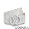 Replica Louis Vuitton M0169S LV Circle 40MM Reversible Belt