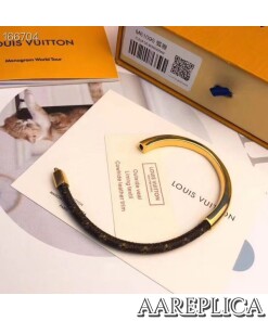 Replik Pure LV Simple Tour Armband Louis Vuitton M6564E 2