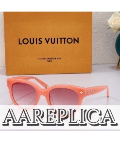 Replica Louis Vuitton My Monogram Round Sunglasses LV Z1528W 2