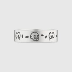 Replica Gucci GucciGhost ring in silver 477339 J8400 0701