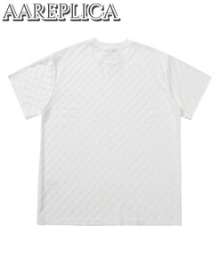 Replica LV 1AAU5B Louis Vuitton New Towel Embroidery Men Women’s T-shirt L56218