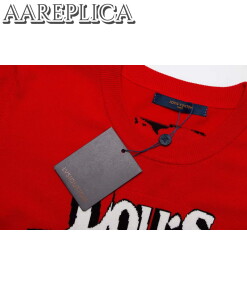 Replica LV 1AAU5B Louis Vuitton Print Cotton Jersey Men Women’s T-shirt L56217 2