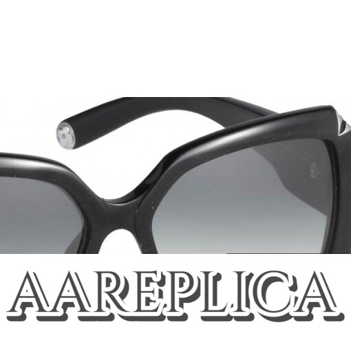 Replica Louis Vuitton Black Hortensia Sunglasses Z0365W BLV1126 4