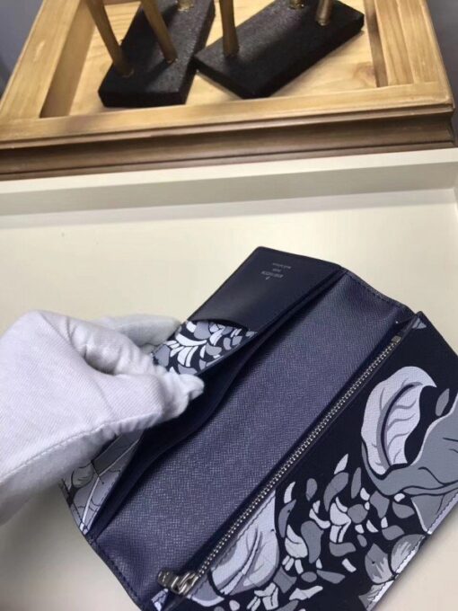 Replica Louis Vuitton Brazza Wallet Taiga Leather M30161 BLV1074 5