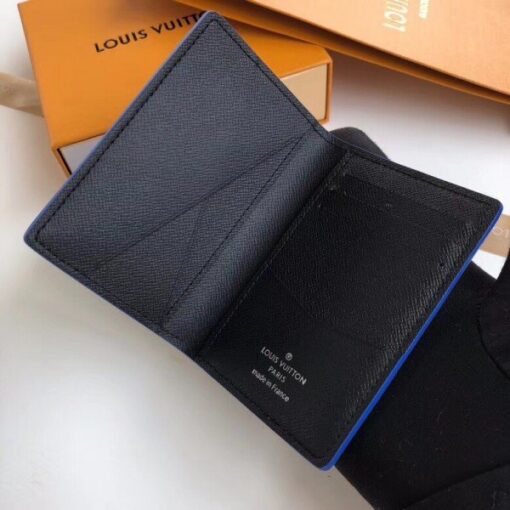 Replica Louis Vuitton Pocket Organizer Taiga Leather M30550 BLV1072 4