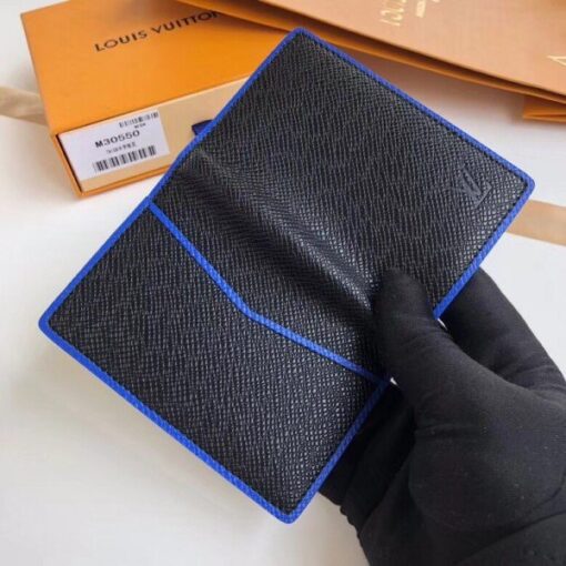 Replica Louis Vuitton Pocket Organizer Taiga Leather M30550 BLV1072 6