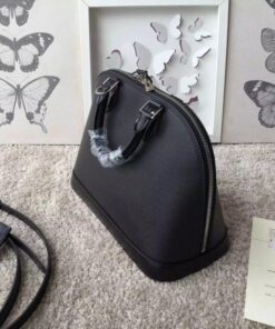 Replica Louis Vuitton Alma PM Bag In Black Epi Leather M40302 BLV198 2
