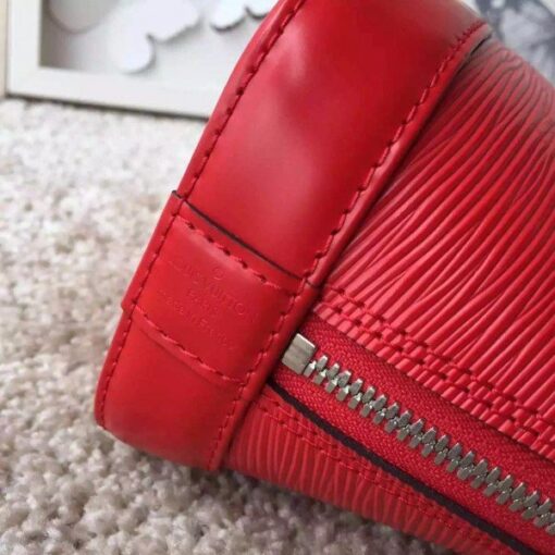 Replica Louis Vuitton Alma BB Bag In Red Epi Leather M40850 BLV182 5