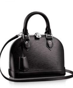 Replica Louis Vuitton Alma BB Bag In Black Epi Leather M40862 BLV197