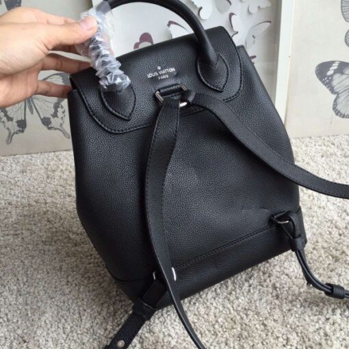 Replica Louis Vuitton Black Lockme Backpack M41815 BLV018 3