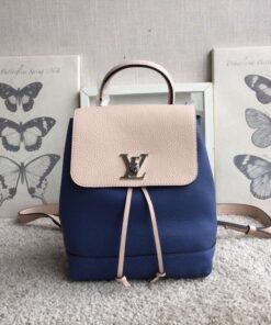 Replica Louis Vuitton Bicolor Lockme Backpack M41817 BLV019 2