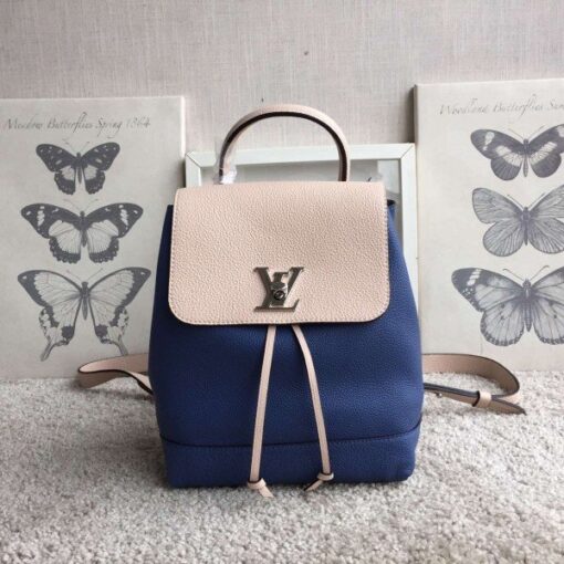 Replica Louis Vuitton Bicolor Lockme Backpack M41817 BLV019 2