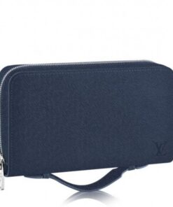 Replica Louis Vuitton Zippy XL Wallet Taiga Leather M42098 BLV1075