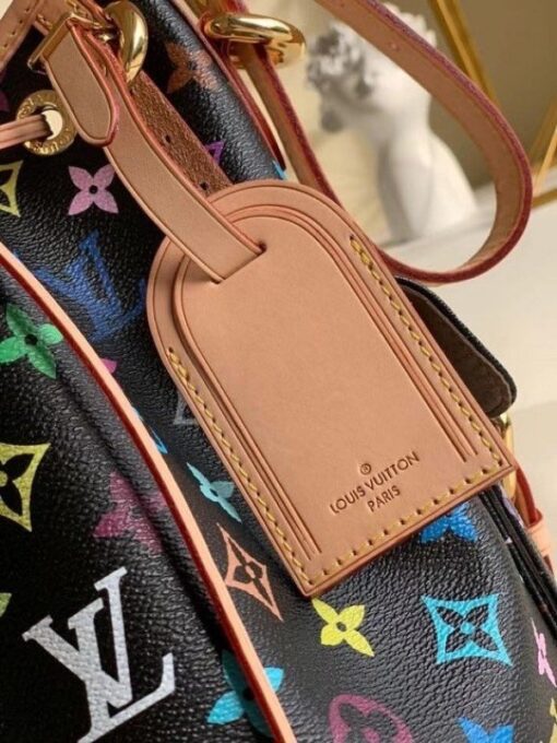 Replica Louis Vuitton Petit Noe Bag Monogram Multicolore M42230 BLV588 3