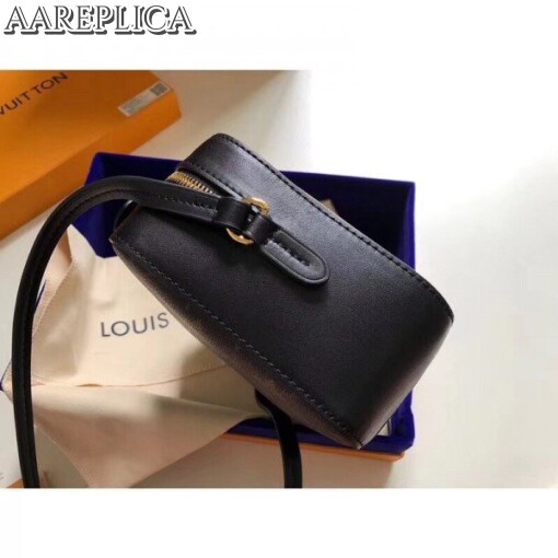Replica Louis Vuitton Black Saintonge Bag Monogram M43555 BLV423 6