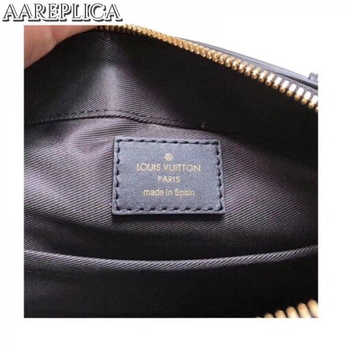 Replica Louis Vuitton Black Saintonge Bag Monogram M43555 BLV423 8