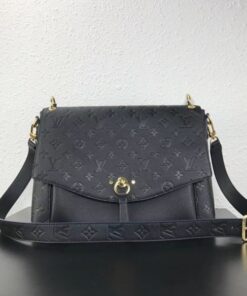 Replica Louis Vuitton Black Blanche Bag Monogram Empreinte M43616 BLV535 2