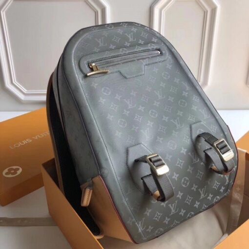 Replica Louis Vuitton Backpack GM Monogram Titanium M43881 BLV877 2