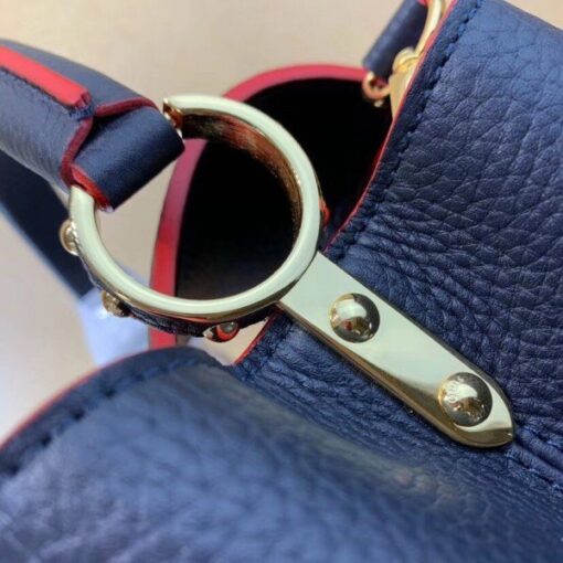 Replica Louis Vuitton Capucines PM Bag Taurillon Leather M43934 BLV837 9