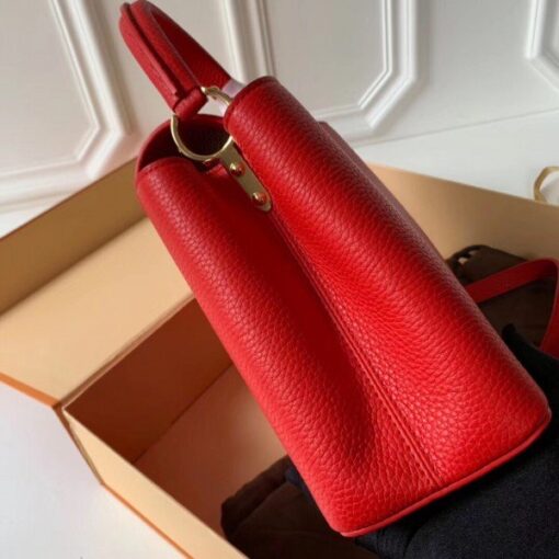 Replica Louis Vuitton Capucines PM Bag Taurillon Leather M43935 BLV844 3