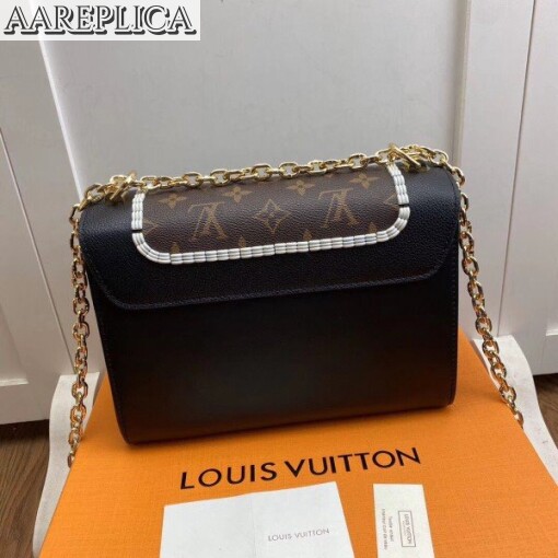 Replica Louis Vuitton Twist MM Bag Monogram Calfskin M44837 BLV367 6