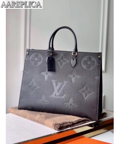 Replik Louis Vuitton Onthego GM Tasche Monogramm Empreinte Giant M44925 BLV492 2
