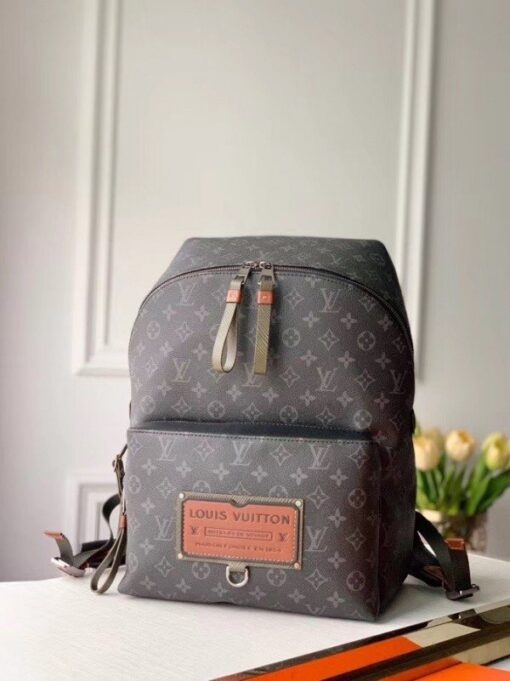 Replica Louis Vuitton Discovery Backpack Monogram Eclipse M45218 BLV883 2