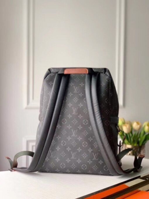 Replica Louis Vuitton Discovery Backpack Monogram Eclipse M45218 BLV883 3