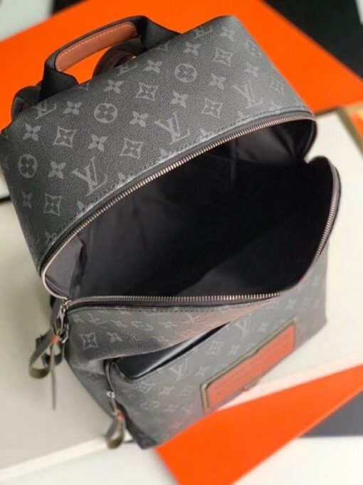 Replica Louis Vuitton Discovery Backpack Monogram Eclipse M45218 BLV883 6