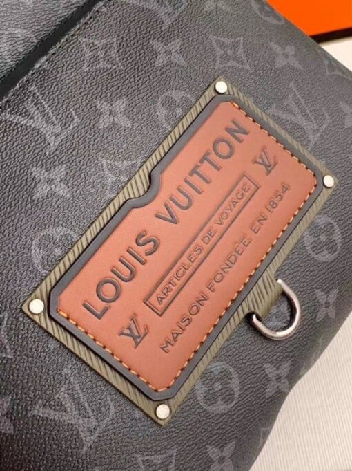 Replica Louis Vuitton Discovery Backpack Monogram Eclipse M45218 BLV883 7