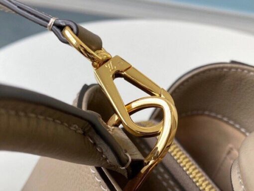 Replica Louis Vuitton Montaigne BB Bag In Tourterelle Gray Leather M45489 BLV699 8