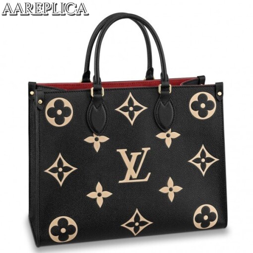 Replica Louis Vuitton Onthego MM Bag Monogram Empreinte M45495 BLV587