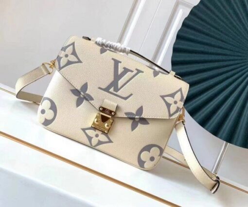 Replica Louis Vuitton Pochette Metis Bag Monogram Empreinte M45596 BLV523 2