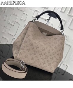 Replica Louis Vuitton Babylone PM Bag Mahina Leather M50032 BLV265 2
