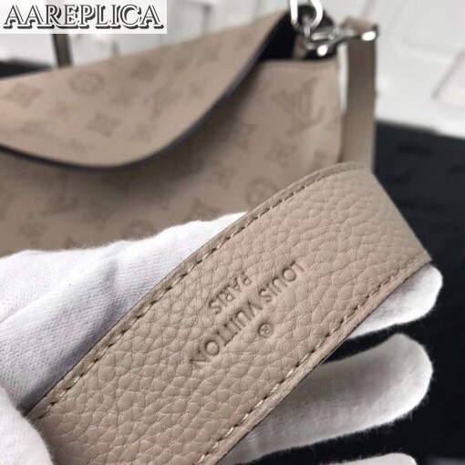 Replica Louis Vuitton Babylone PM Bag Mahina Leather M50032 BLV265 6