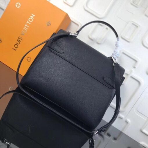 Replica Louis Vuitton Black Lockme Ever Bag M51395 BLV735 5