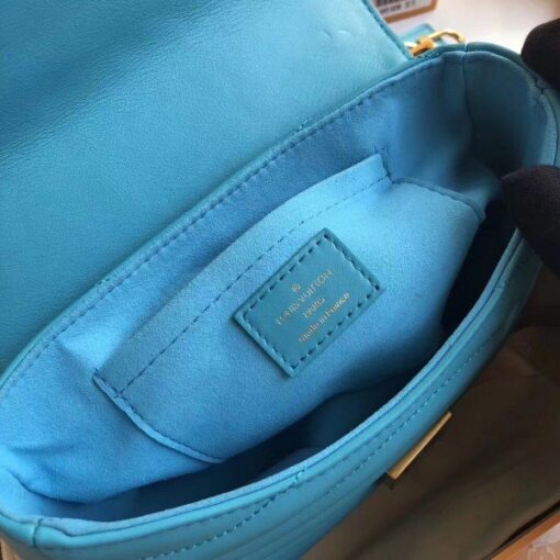 Replica Louis Vuitton Turquoise New Wave Chain Bag PM M51936 BLV643 7