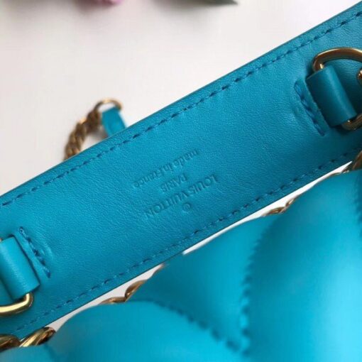 Replica Louis Vuitton Turquoise New Wave Chain Bag PM M51936 BLV643 8