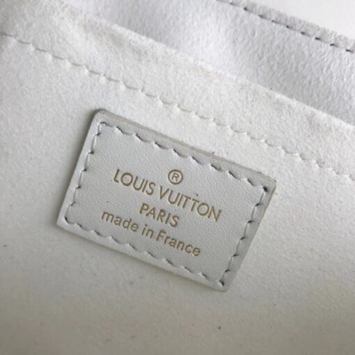 Replica Louis Vuitton White New Wave Chain Bag MM M51945 BLV640 8