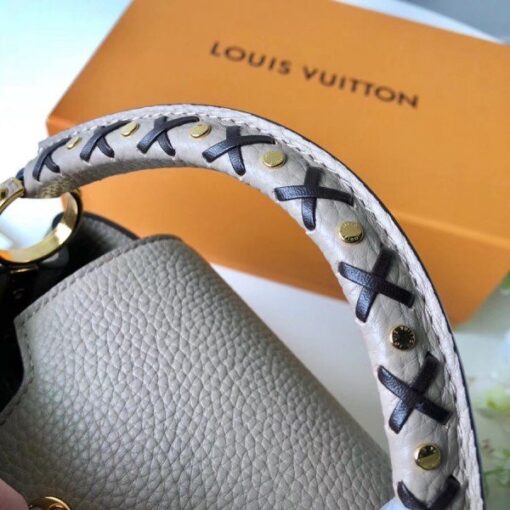 Replica Louis Vuitton Capucines BB Bag With XOXO Motif Handle M52384 BLV814 4