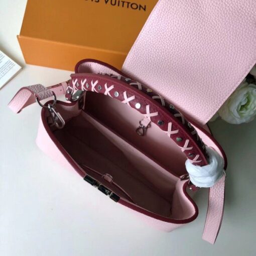 Replica Louis Vuitton Capucines PM Bag With XOXO Motif Handle M52388 BLV849 8