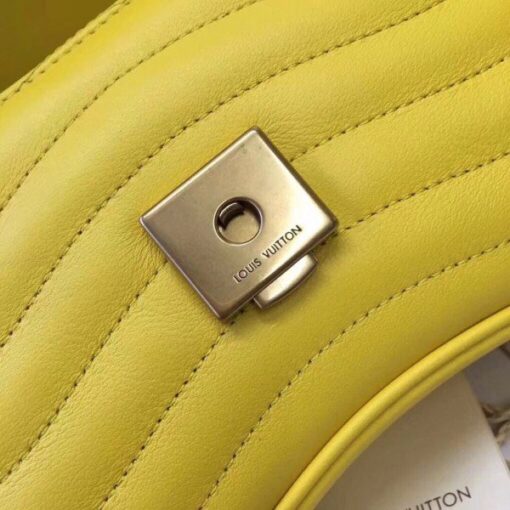 Replica Louis Vuitton Yellow New Wave Chain Bag PM M52565 BLV658 6