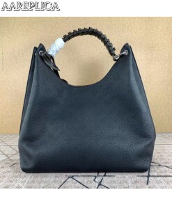 Replica Louis Vuitton Carmel Hobo Bag Mahina Leather M52950 BLV256 2