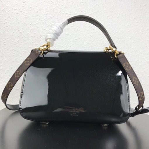 Replica Louis Vuitton Noir Cherrywood Bag Patent Leather M53353 BLV662 3