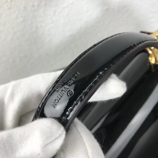 Replica Louis Vuitton Noir Cherrywood Bag Patent Leather M53353 BLV662 4