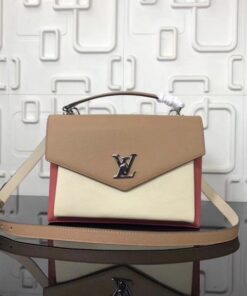 Replica Louis Vuitton Sesame Creme My Lockme Bag M53506 BLV755 2