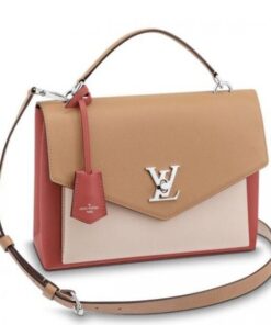 Replica Louis Vuitton Sesame Creme My Lockme Bag M53506 BLV755