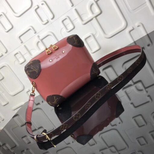 Replica Louis Vuitton Vieux Venice Bag Patent Leather M53546 BLV664 2