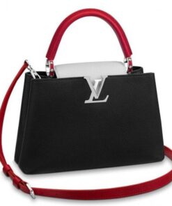 Replica Louis Vuitton Capucines PM Bag Multicolour Taurillon M53678 BLV848