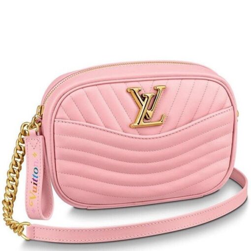 Replica Louis Vuitton Pink New Wave Camera Bag M53683 BLV651